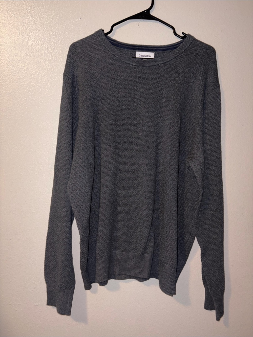 Goodfellow & Co Men's Crewneck Sweater - Charcoal Gray